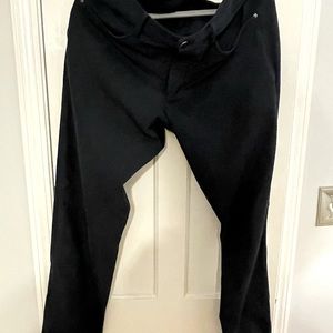 Navy, lululemon ABC pant, waist 35